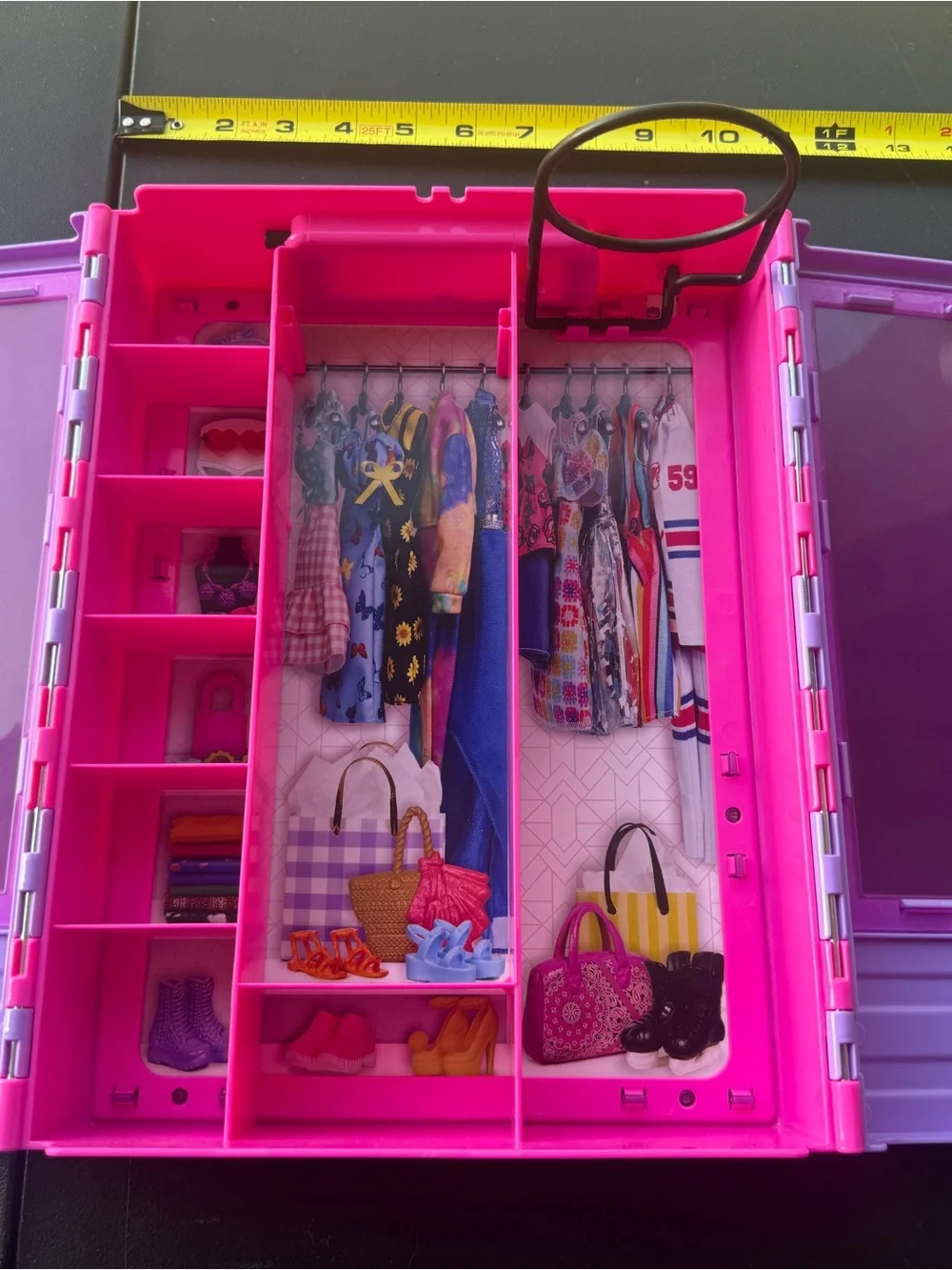 Barbie Ultimate Closet wardrobe pink plastic bedroom furniture fashion doll